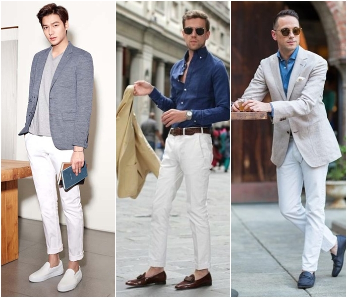 Cách phối màu giày phù hợp với màu quần cho nam giới